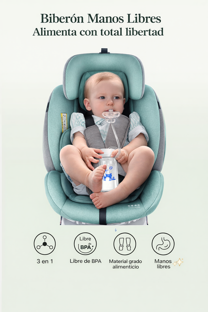Biberón Manos libres Anticólicos