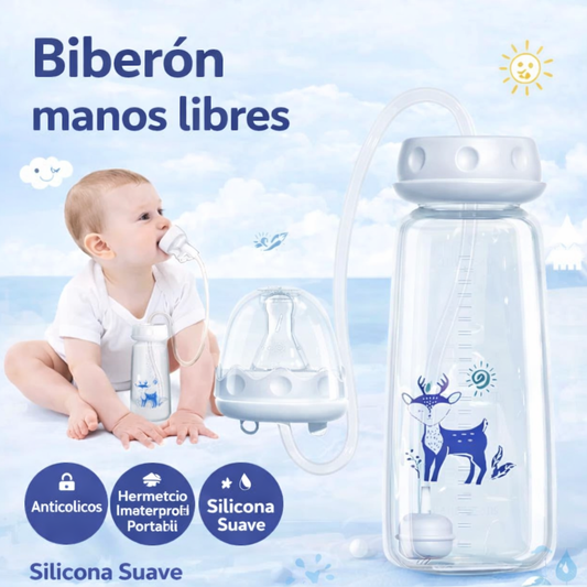 Biberón Anticólicos Manos libres